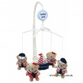 Карусель Зверушки морячки Baby mix TK-423M